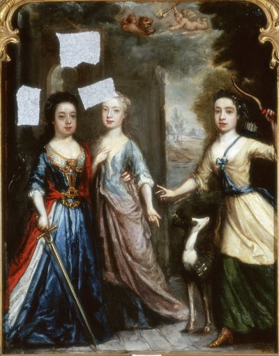Portrait de trois enfants - Pierre Mignard